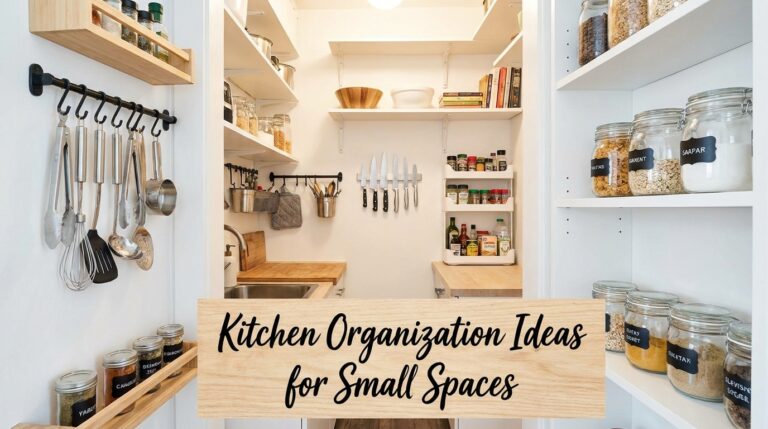 Kitchen Organization Ideas Small Spaces
