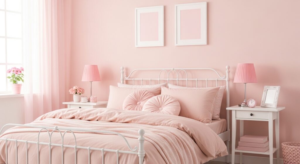 Pink Accents for a Soft Girl Room