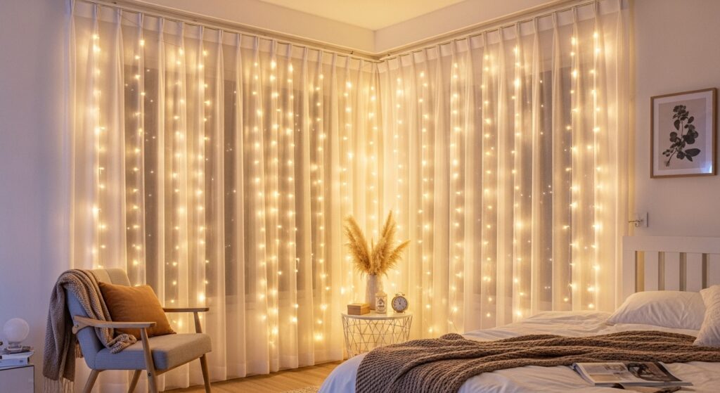 Curtain Light Wall