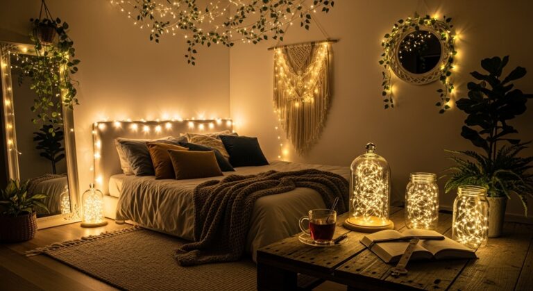 Fairy Lights Room Decor Ideas