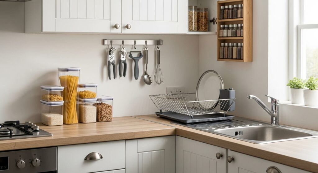 Practical Kitchen Storage