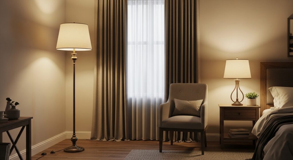 Corner Floor Lamp