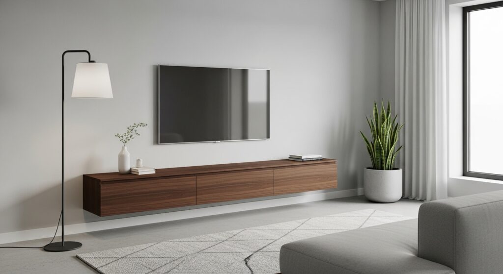Modern Living Room with TV Unit
