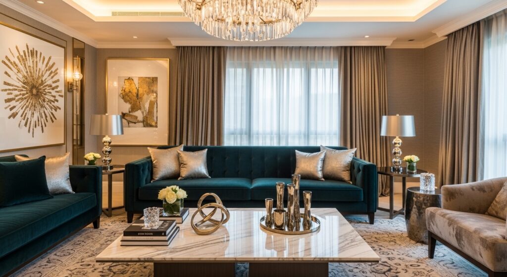 Luxury Living Room Interior