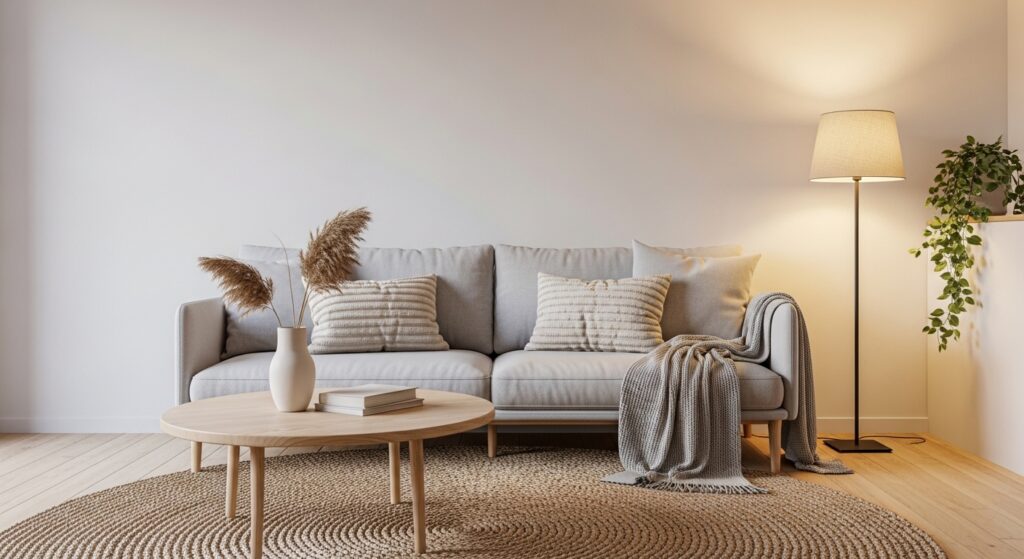 modern living room aesthetic