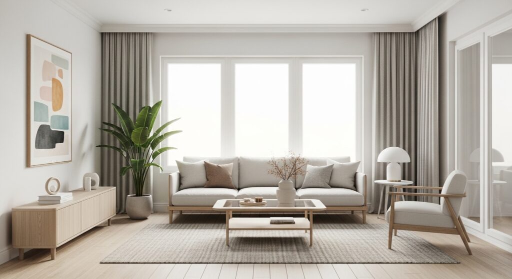 Minimalist Summer Room