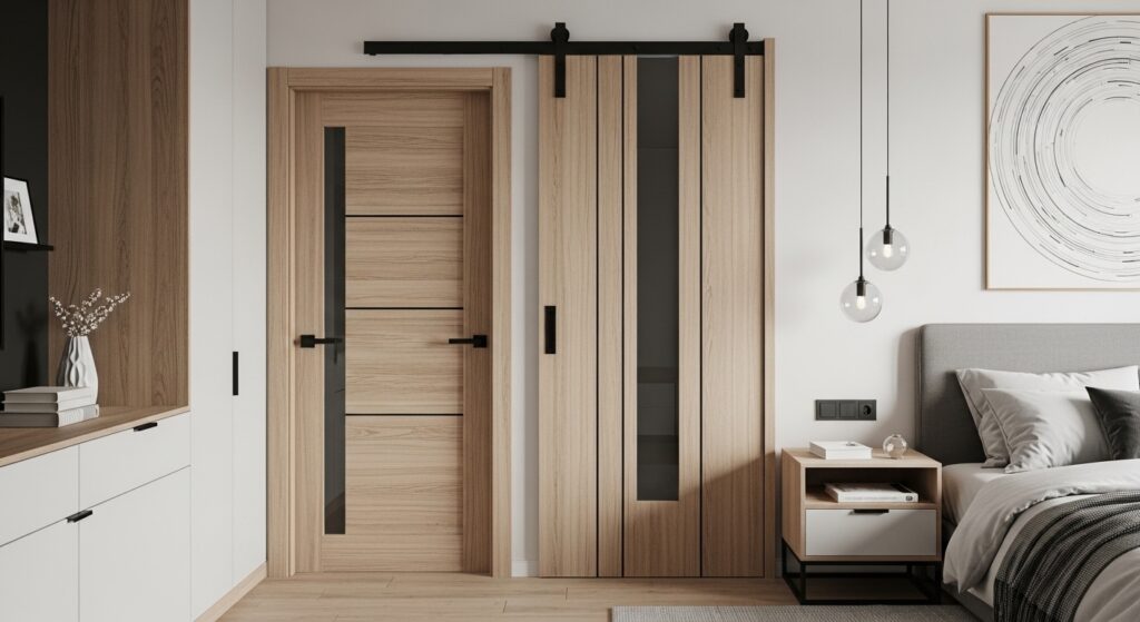 Stylish Bedroom Door Design