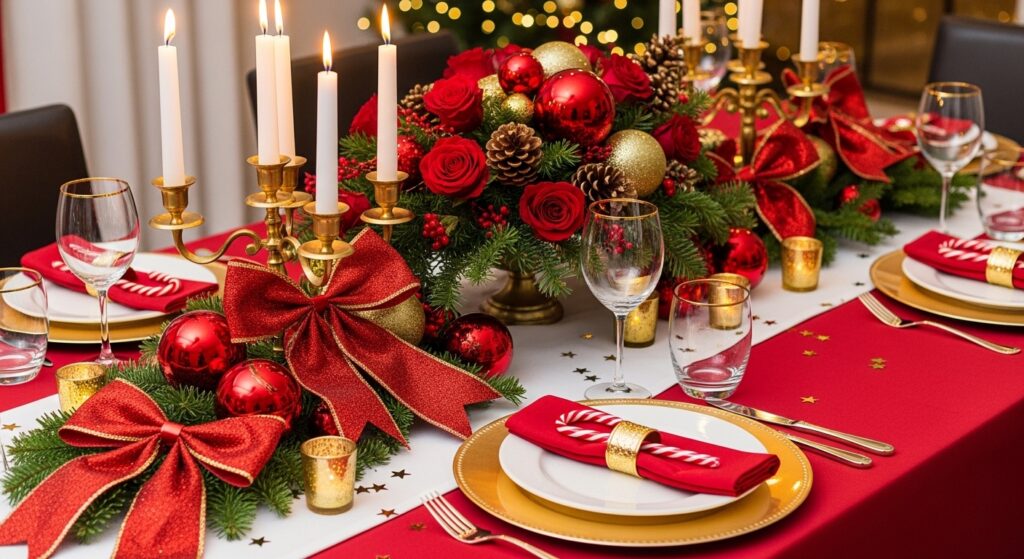 Statement red decor