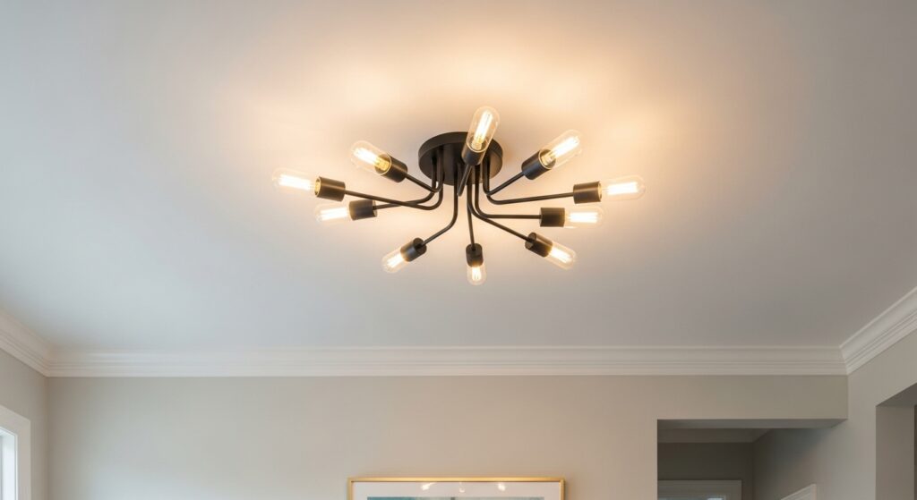 Statement ceiling fixture