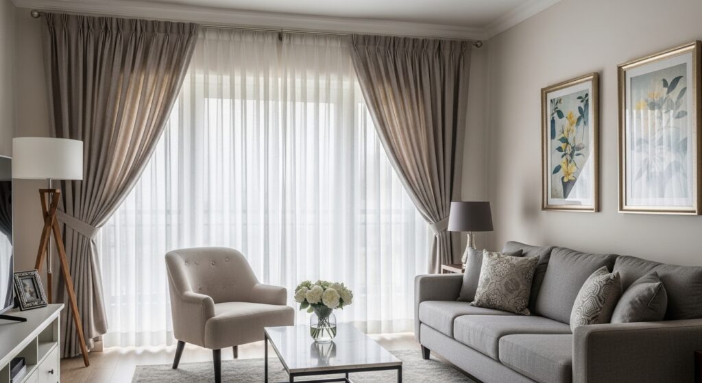 Sheer Curtain Living Room