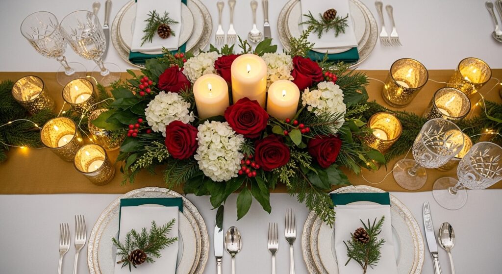 Layered table scape