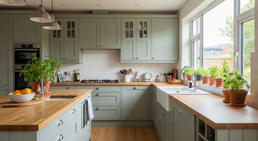 Green Kitchen Design Ideas