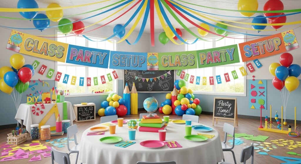 Class Party Setup