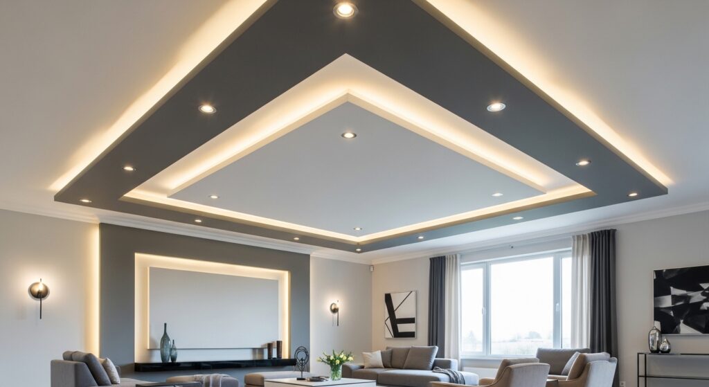 Modern Ceiling Design Living Room