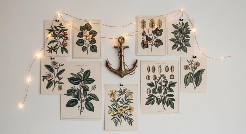 Botanical wall lights