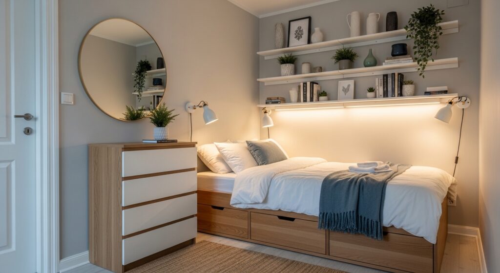 Room Ideas Bedroom Small Spaces