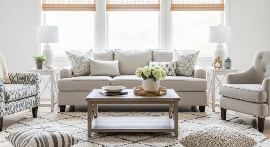 Layered Summer Living Room