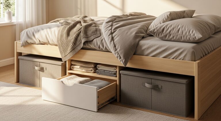 Use Under-Bed Storage