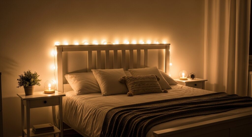 Headboard lights