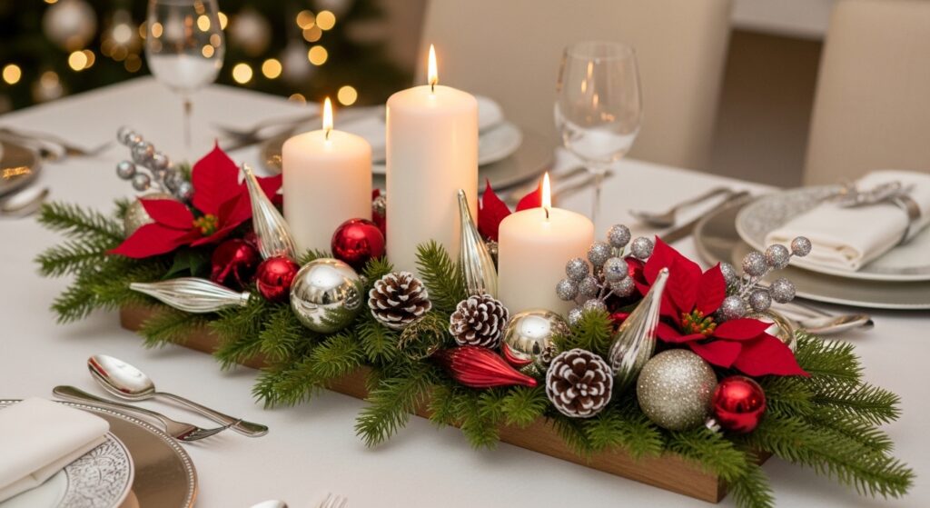 Elegant centerpiece decor