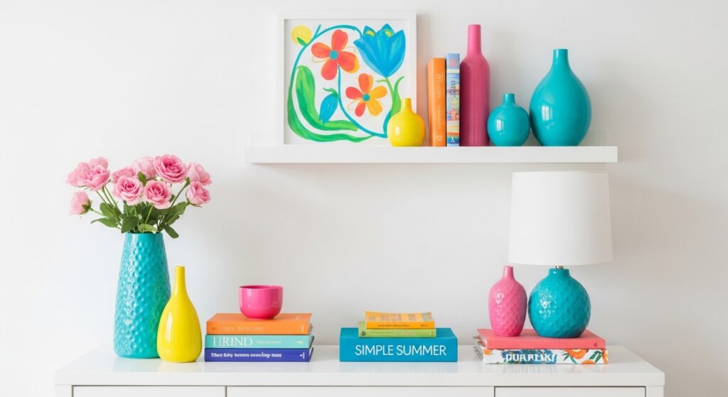 Simple Color Pop Decor