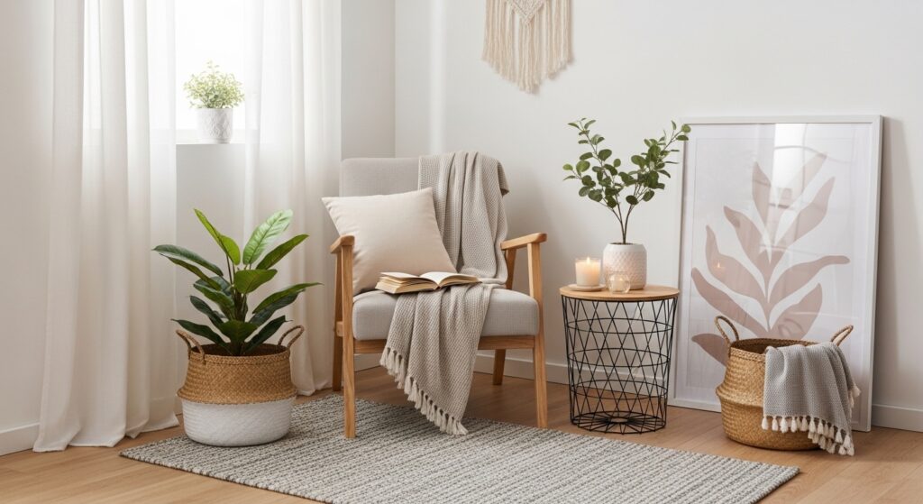 Indoor Summer Decor Corner