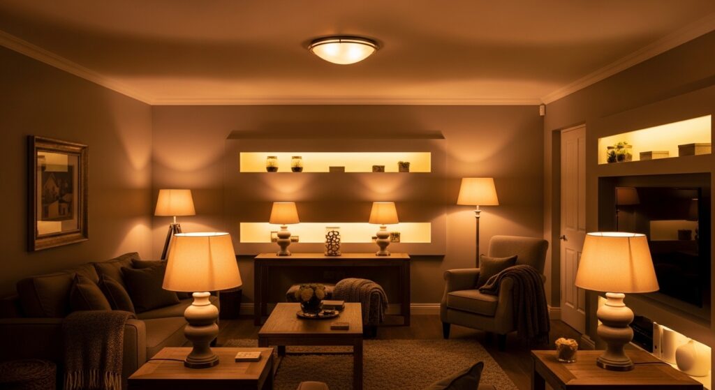 Lounge lighting style