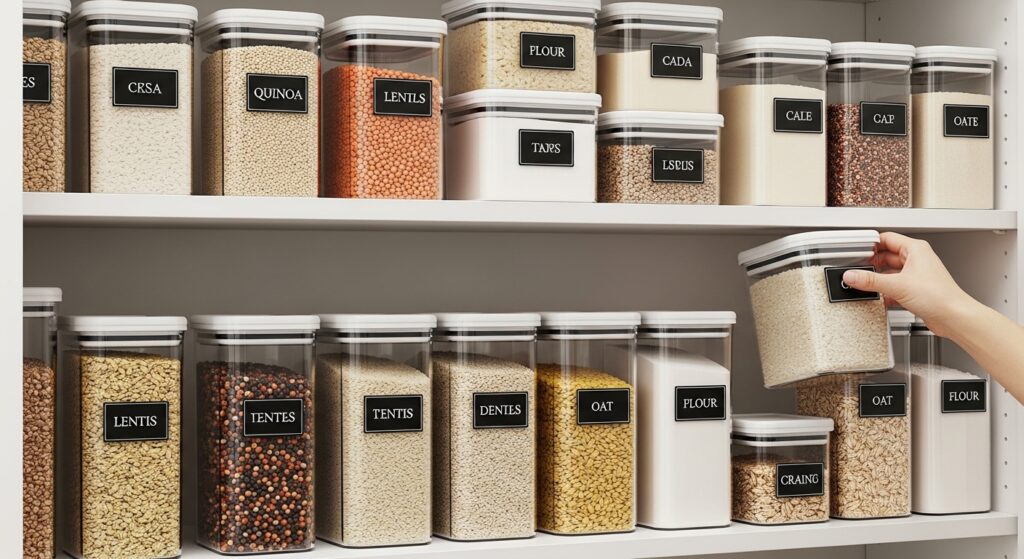 How To Organize Kitchen Grains