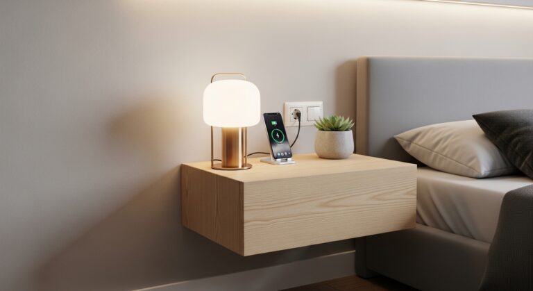 Add a Compact Nightstand