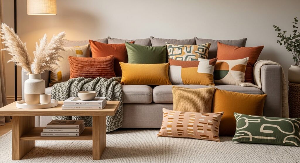earth tone apartment aesthetic