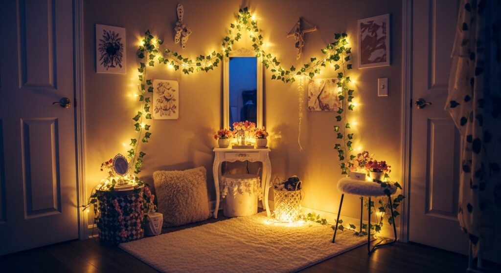 Corner Vines Bedroom