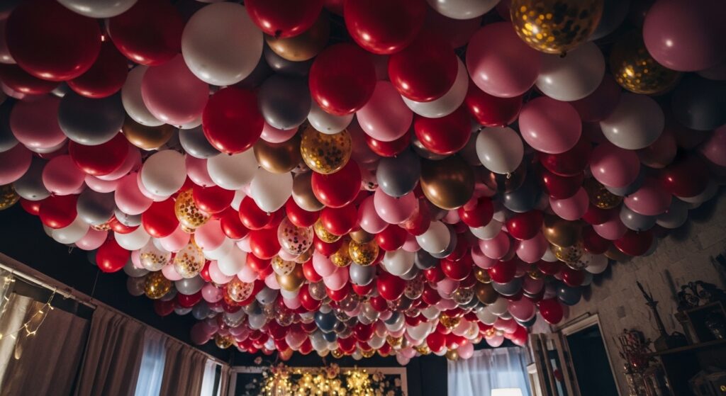 Balloon Ceiling Look