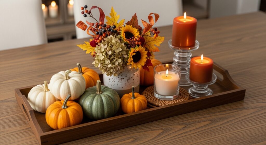Fall Tray Decor