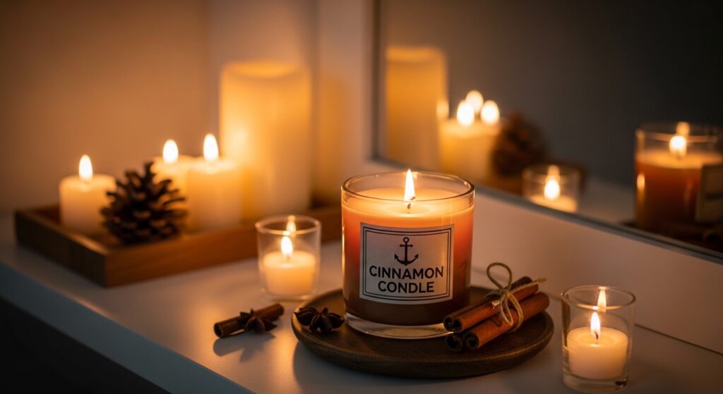  Cinnamon Candle Setup