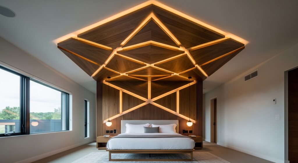 Statement Ceiling Design Modern