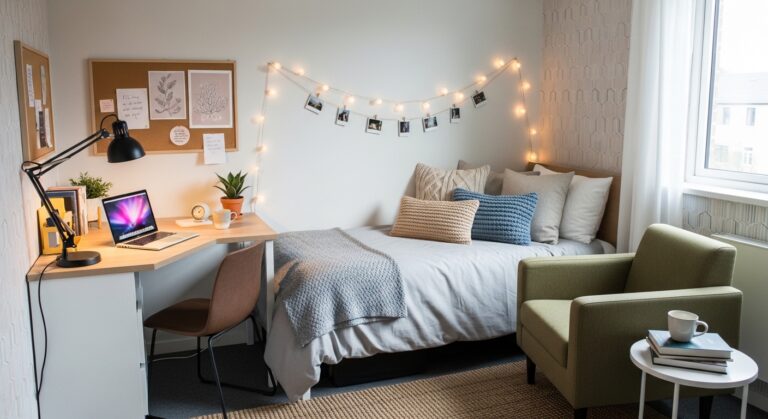  Uni Bedroom Setup