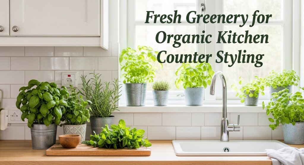 Fresh Plant Counter Styling