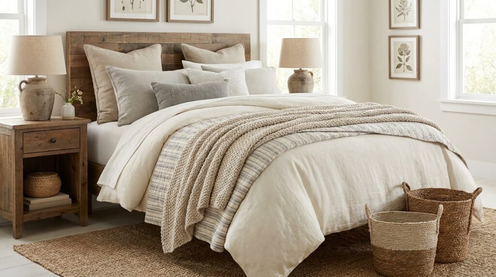 Cozy Farmhouse Bedroom