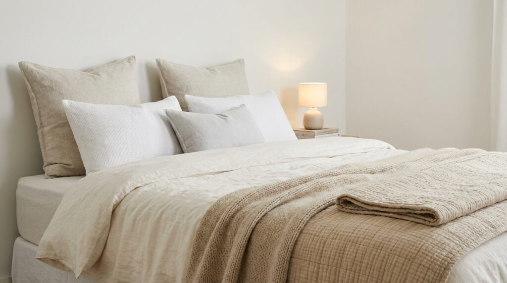 Cozy bedding layers