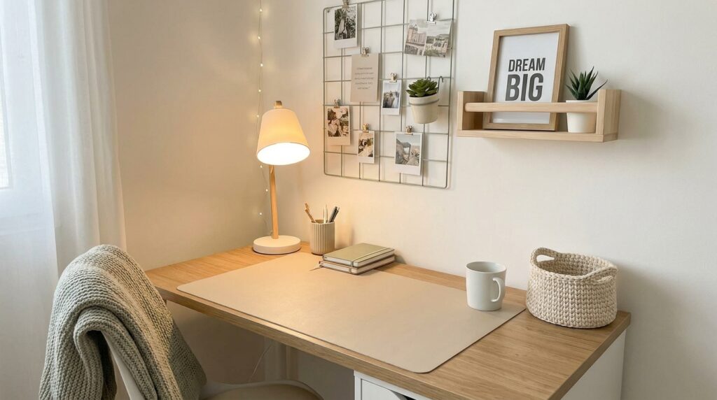 Study Corner Setup