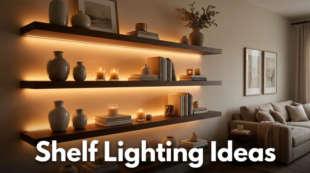 Shelf Lighting Ideas