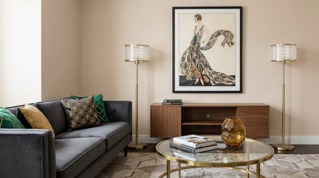 Anchor Text: Bold Glam Vintage Style