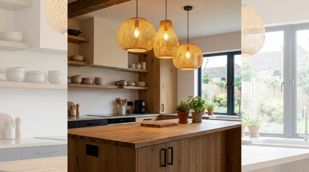Bamboo Kitchen Light
