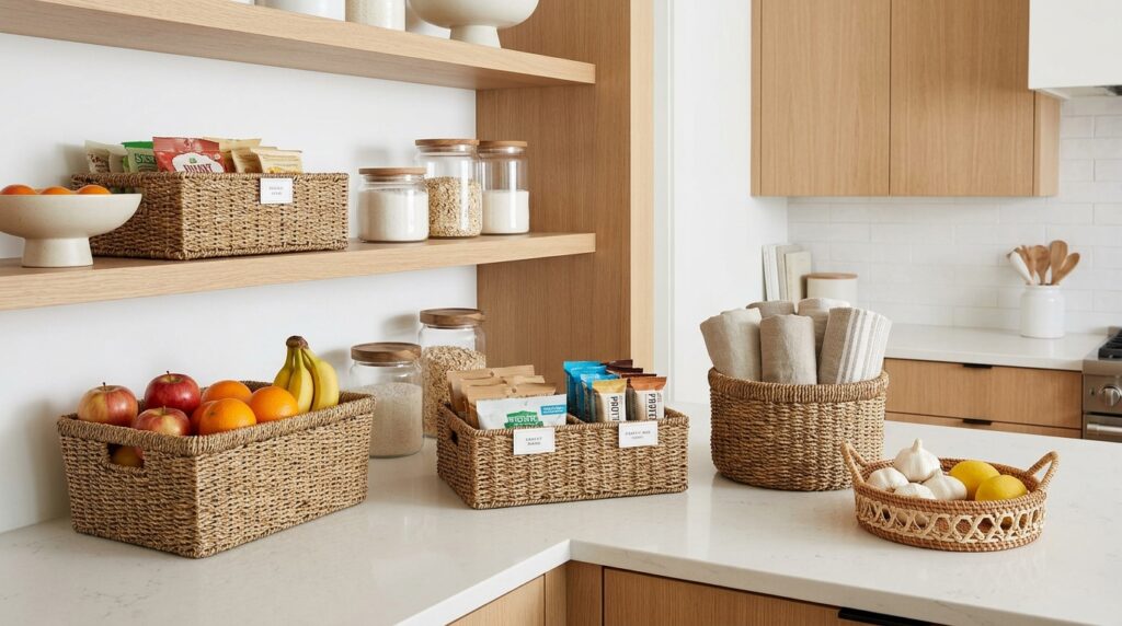 Basket Storage Ideas