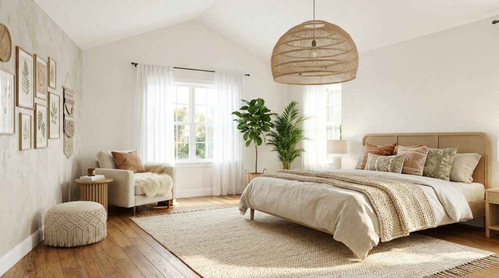 Airy Master Boho Room