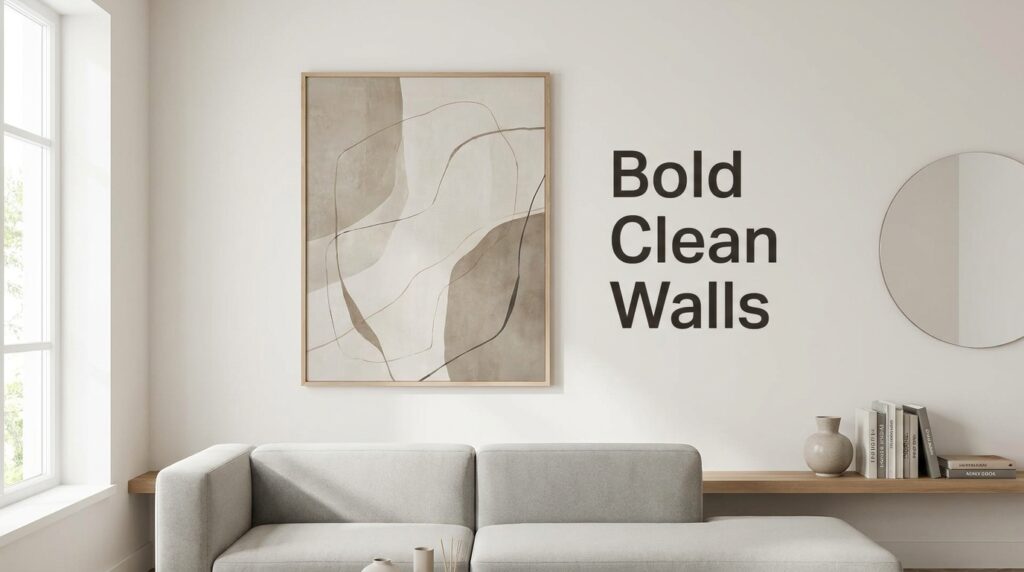 Bold Clean Walls