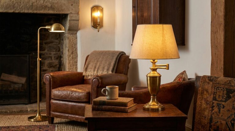 Brass Lamp Decor Ideas
