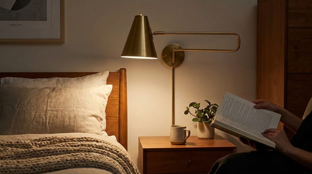 Flexible Bedroom Light