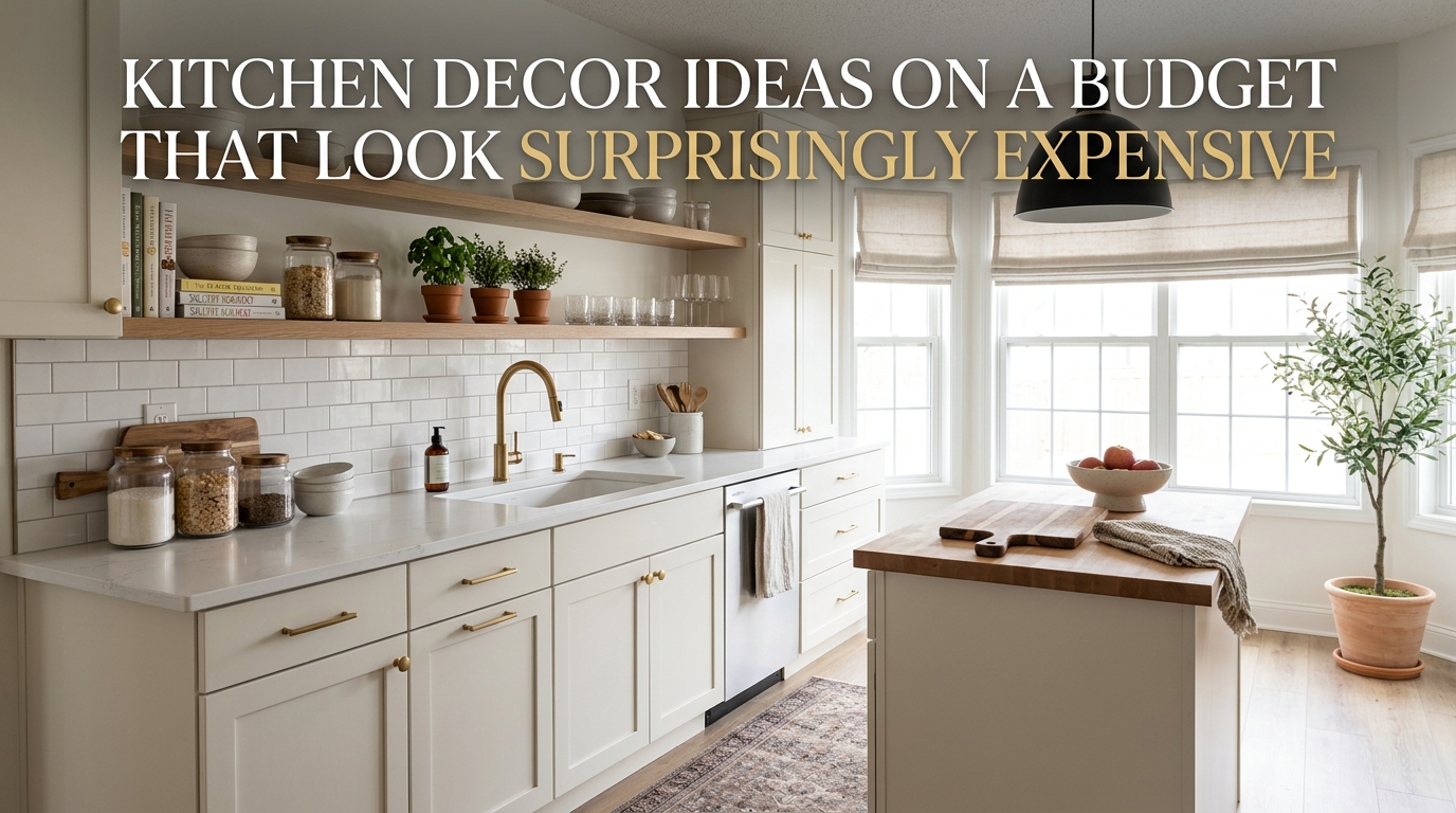 Kitchen Decor Ideas on a Budget