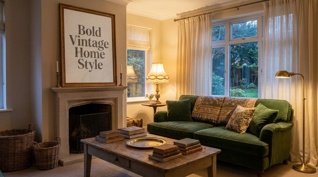 Anchor Text: Bold Vintage Home Style